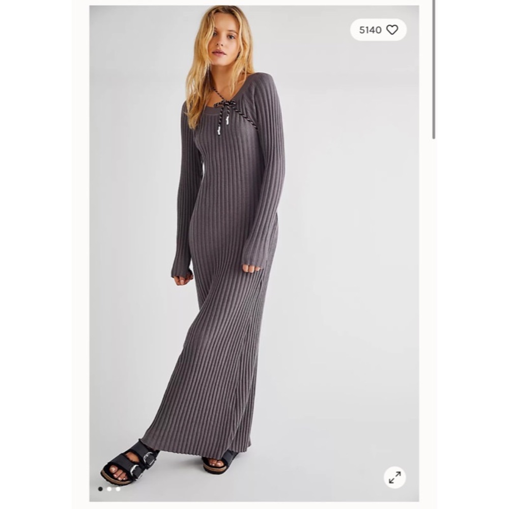 Free people Walk About Maxi Dress